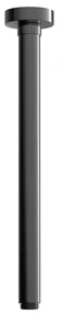 Hotbath COBBER Plafondbuis rond 30 cm Gepolijst zwart PVD CB453PBP