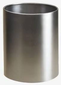 Ronde Bloempot Van Roestvrij Staal Auraia Ø45 Cm - ↑55 Cm - Sklum