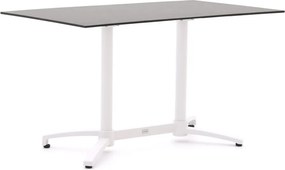 Inklapbare tafel Bellagio | Vierkant | Tuintafel Kunststof | 120x70cm | 4 personen | Kees Smit Tuinmeubelen