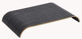 Eikenhouten tafelblad Curva voor wandrek