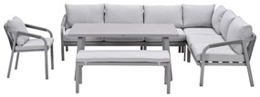 Garden Impressions Tarera lounge dining set 7-delig - taupe