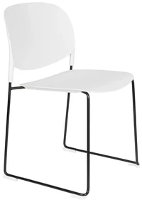 Witte Design Stapelstoelen