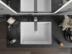 Mexen Goya bladmontage wastafel 51 x 37 cm, wit - 22185000