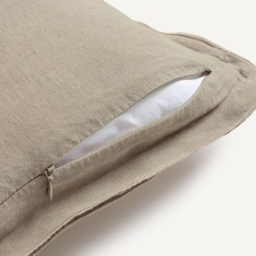 Kussenhoes, gewassen linnen, Elina