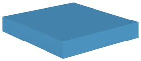 vidaXL Wandschap zwevend 23x23,5x3,8 cm MDF blauw