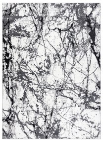 Tapijt modern COZY 8871 Marble, marmeren  ,  - Structureel,  twee poolhoogte , grijskleuring