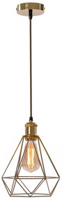 HANGLAMP DIAMOND Licht Goud 392197