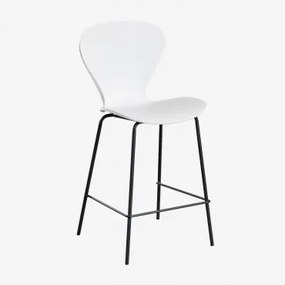 Op Een Hoge Kruk. ↑65 Cm & Zwart & Polypropyleen Wit & Polypropyleen - Sklum