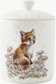 Fine-Bone-China opbergpot Fox