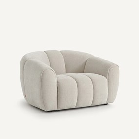 Fauteuil in crêpe stof, Tylan