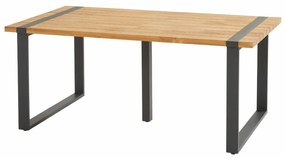 Garden Impressions Lucas tuinset 5-delig bruin - Alto tuintafel 180x100 cm