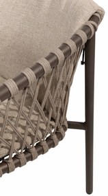 4 Seasons Outdoor Allora tuinset terre met Prado tafel met keramisch blad 240 cm Tuinset   beige weerbestendig