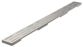 Brauer los standaard rooster 80cm RVS geborsteld