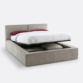 Kofferbed met ophefbare lattenbodem, Seven