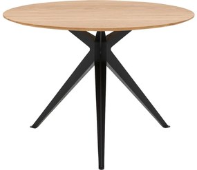 Goossens Excellent Eettafel Uniek, Rond 110 x 110 cm