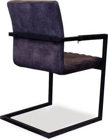 Eetkamerstoel - Rome - stof Adore Antraciet