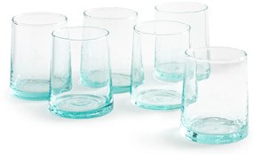 Set van 6 waterglazen Gimani