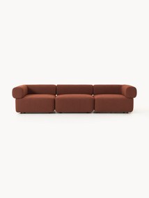 Modulaire bank Anton (4-zits) van bouclé