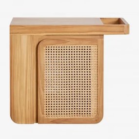 Georgy Zwevend Badkamermeubelset Van Teakhout Teakhout & Without Sink & Spiegelloze & Zonder Kraan - Sklum