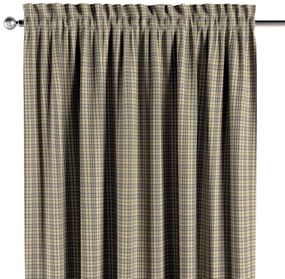 Dekoria Kant en Klaar Gordijn met tunnel, beige-bruin