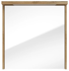 Fontana Grado spiegelkast met verlichting 60cm 1 deur warm eiken