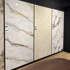 PVC Marmer Paneel Bianco Vein Gold 260x122x0,3cm