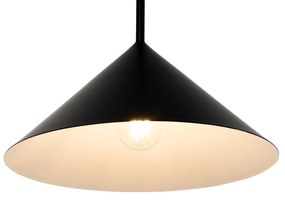 Design hanglamp zwart - Triangolo Design E27 rond Binnenverlichting Lamp