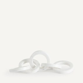 Ketting van in elkaar grijpende marmeren ringen, Scafi