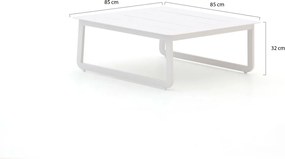 Loungetafel Bellagio  | Vierkant  | Tuintafel Aluminium | 85x85cm | Kees Smit Tuinmeubelen