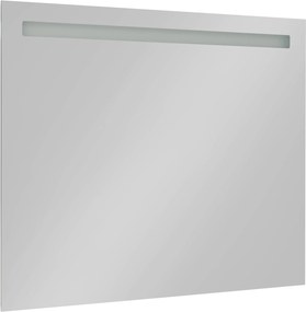 Saqu Plain Spiegel met LED verlichting en stopcontact 100x80 cm