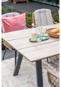 Garden Impressions Kalibo tuinset 7-delig - Penedo tuintafel 230x100 cm