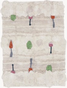 Wasbaar katoenen kindervloerkleed Veggie, handgemaakt