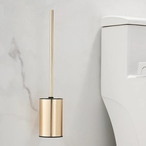 Saniclear Academy toiletborstel geborsteld messing mat goud