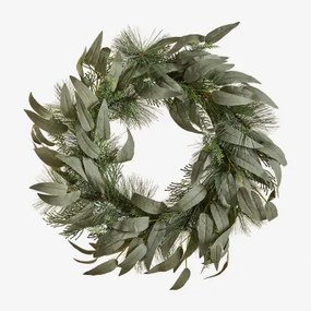 Decoratieve Kerstkrans Ø60 Cm Emersin Groene Lauerl - Sklum