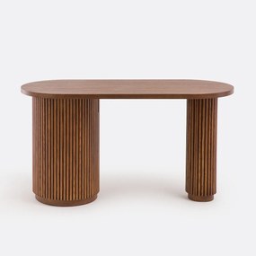 Bureau in organische vorm, 1 deur, Genna