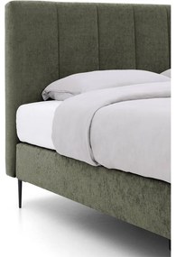 Goossens Boxspring Ease Solid Incl. Matras, Vlak 180 x 200 cm (=2x 90 x 200 cm) met hoofdbord + 2x matras shapes 1
