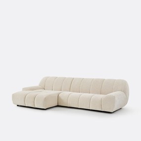 Nuria vintage ribfluwelen hoekbank links