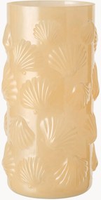 Vaas Corallo van sodalimeglas, H 31 cm
