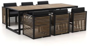 Diningset Bellagio  | 6 personen | Tuinset aluminium | 7-delig | Kees Smit Tuinmeubelen