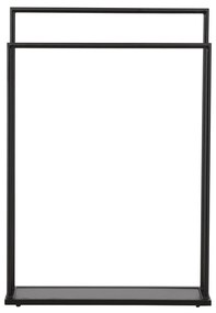 Dubbel Frame Kledingrek Zwart