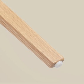 Scandinavische Vintage Stoel Plywood Eiken