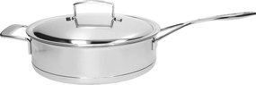 Demeyere Silver 7 Sauteerpan met dubbelwandig deksel 28 cm / 4,75 l - Silver 7 - Demeyere