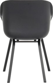 Hartman Le Soleil Element dining armstoel - Carbon black/Black