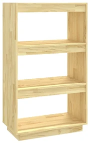 vidaXL Boekenkast/kamerscherm 60x35x103 cm massief grenenhout