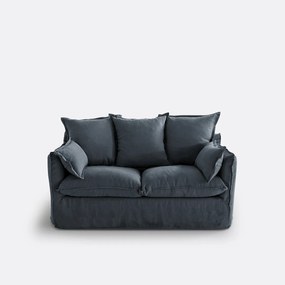 Bank 2-, 3-, 4- of 5-zits, in kreukellinnen, Odna