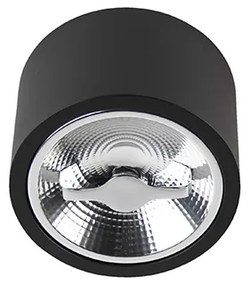 Moderne plafondspot zwart AR111 incl. LED - Expert