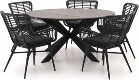 Diningset Intenso | 5 personen | Tuinset polywood | 6-delig | Kees Smit Tuinmeubelen