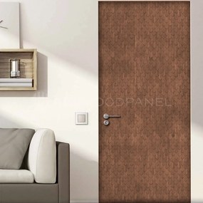 Decopaneel 60 cm x 60 cm Walnoot hout - Crimson Smoked Brown - 3D Wandpaneel - Wanddeco