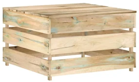 vidaXL Tuintafel pallet geïmpregneerd grenenhout