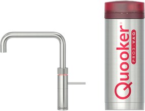 Quooker Fusion square met PRO3 boiler 3-in-1 kokendwaterkraan RVS